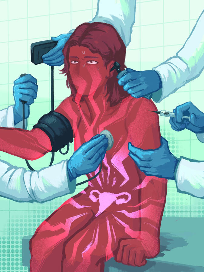 Infographic for the Underdiagnosis of Endometriosis