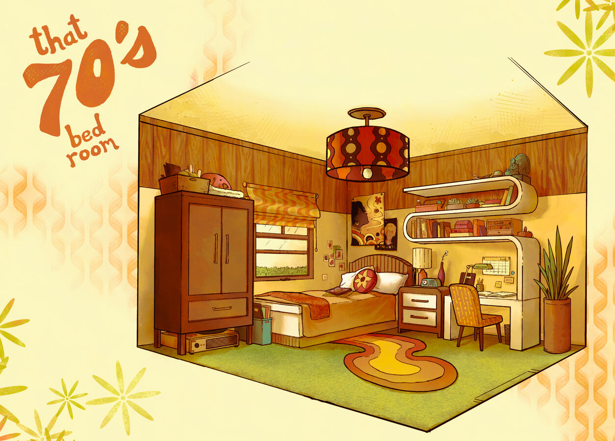 That 70s Bedroom
