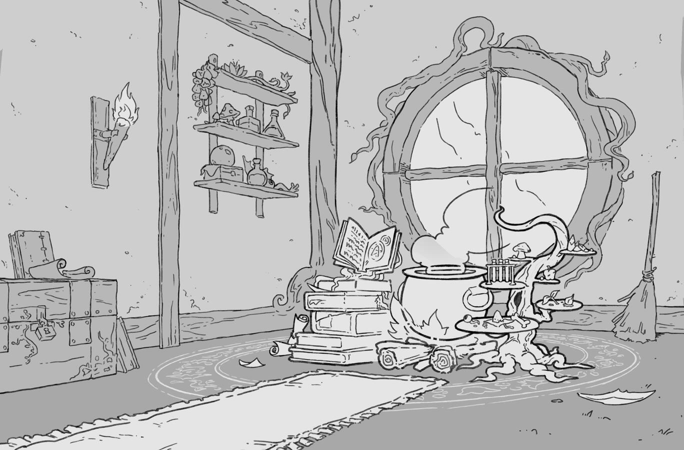 Woodsy Witch’s Room