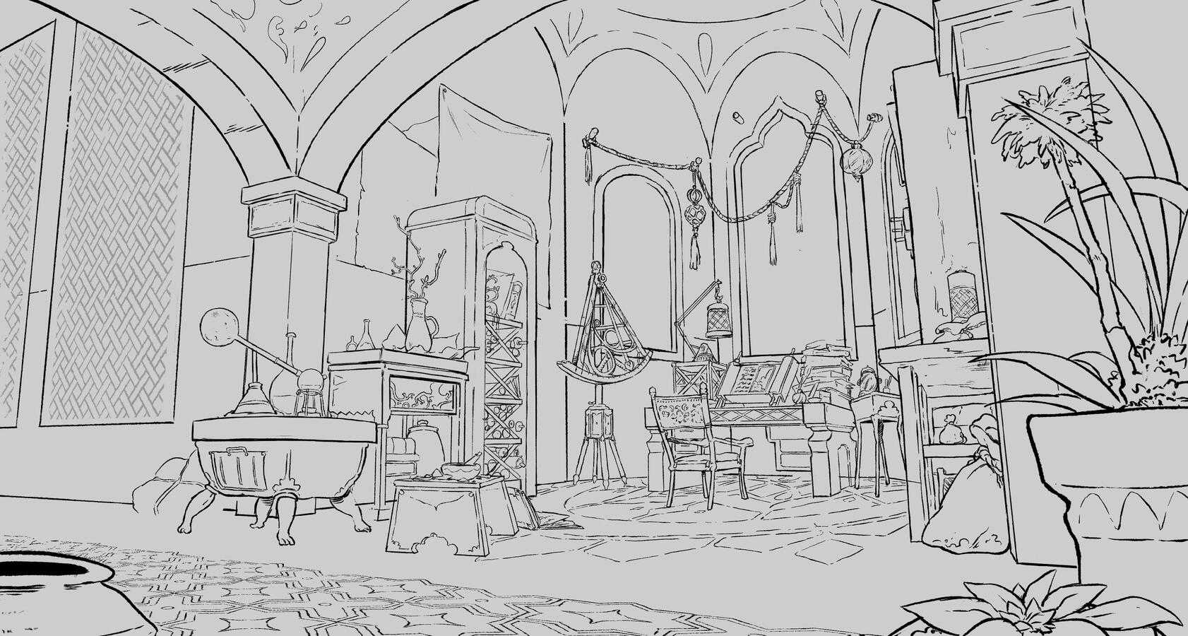 Alchemist’s Desk